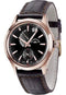Zeno Watch Basel 6662-7004Q-Pgr-f1 - Herenhorloge - Saffierglas - Roségoud - Bruin