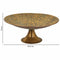Middenstuk Alexandra House Living Goud Ijzer 47 x 19 x 47 cm