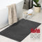 Dutch House Badmat Caorle - Badmat 60x90cm - Antraciet - Antislip - Badmatten - Anti Slip Douchemat - Badkamer Mat - Snel Absorberend - Snel Drogende Badmat