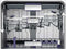 Beko BDDN38561XC - Inbouw vaatwasser - 14 couverts - RVS