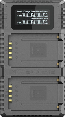 Nitecore FX2 Pro USB oplader voor Fujifilm batterij NP-T125