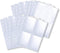 40Pcs Binder Pockets Photo Album Binder, A5 6-Holes Photo Album Binder Refill Inner for Card Storage