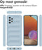 iMoshion Hoesje Geschikt voor Samsung Galaxy A32 (4G) Hoesje Siliconen - iMoshion EasyGrip Backcover - Lichtblauw