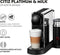Krups Nespresso CitiZ Platinum & Milk - Koffiemachine met Aeroccino3 - RVS