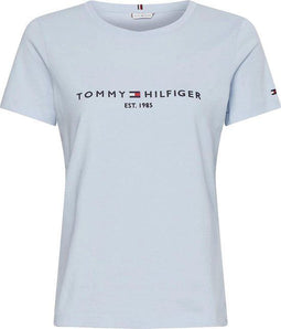 Tommy Hilfiger - Dames T-shirt - Regular fit - Lichtblauw
