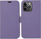 D. Bramante New York - Flip cover - Magneetsluiting en pasjesvakjes - Paars