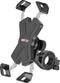 Fiets telefoonhouder, metalen motorstuurbevestiging voor telefoon, scooter en smartphone 4.0-7.0 inch met 360 ° rotatie