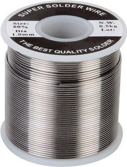 Velleman Soldeer, Sn 60 % Pb 40 %, 1 mm, 500 g, spoel