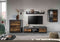 Furnilux Jam Matera - Tv meubel - Tijdloos design - Bruin - 35x169x330cm