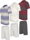 Cappucino Italia - Venezia - Korte Pyjamaset - XL - Rood