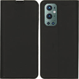iMoshion Hoesje Geschikt voor OnePlus 9 Pro Hoesje Met Pasjeshouder - iMoshion Slim Folio Bookcase - Zwart