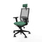 Bureaustoel Piqueras y Crespo 2D066G2 Smaragdgroen