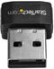 Startech.com USB433ACD1X1 - USB Wi-Fi adapter - AC600 Dual-Band - Zwart