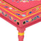 vidaXL - Salontafel - handbeschilderd - massief - mangohout - roze