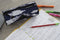 Eberhard Faber penetui - formaat 22 x 12,8 x 9,1 cm - camouflage blauw/grijs - leeg - EF-577493