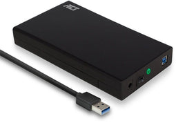 ACT AC1405 - Externe 3,5 inch SATA HDD Behuizing - USB 3.2 Gen1 UASP - Zwart