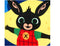 Bing fleecedeken - 100 x 140 cm. - Bing Bunny plaid - blauw - disney plaid - fleece deken Kerst - Cadeau