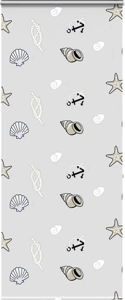 vidaXL - Doucherolgordijn - met - cassette - 90x240 - cm - stofbreedte - 86 - cm