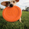 West Paw Zogoflex Zisc - Flexibele Hondenfrisbee - Stevig - Oranje - Large - 22 cm