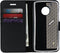 Accezz Motorola Moto G5 - Wallet Softcase Bookcase - 3 pashouders - Zwart