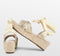 POSH by Poelman SAAR - Dames Sandalen - Imitatieleer - Goud - Maat 39