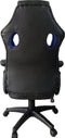 Gamestoel Junior kinderen - bureaustoel - racing gaming stijl - zwart blauw