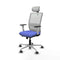 Piqueras y Crespo 1B086G2 - Bureaustoel - Verstelbare hoogte 50-62 cm - Licht Blauw