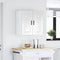 vidaXL - Keukenwandkast - Porto - bewerkt - hout - hoogglans - wit