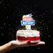 Suck UK Happy Birthday Caketopper Met Verlichting