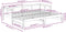 vidaXL - Slaapbank - uitschuifbaar - massief - grenenhout - 2x(90x190) - cm