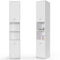 Badkamerkast met legplanken afm. 185 x 30 x 30 cm