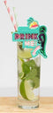 Suck Uk Drankdecoratie Papegaai 8,1 X 9,4 Cm Groen