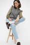 Pieces PCLEAH MOM HW ANK LB160-BA/NOOS BC - Dames Jeans - Hoge taille - Maat XS