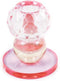 Housevitamin Kristal kandelaar Roze amber 8 cm