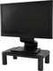 BRASQ MS100 - Monitorstandaard - In hoogte verstelbaar 6,2-11,2 cm - Zwart