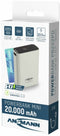 Ansmann PB222PD - Powerbank 20000 mAh - USB PD 3.0 Quick Charge 2.0 - Wit