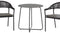 Taste 4SO Sienna stapelbare tuinstoel - mid grey