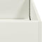 vidaXL - Plantenbak - 280x80x40 - cm - staal - wit