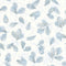 Noordwand - Behang - Evergreen - Leaves - wit - en - blauw