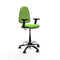 Piqueras y Crespo B2D01RN - Bureaustoel - Hoogteverstelbaar met armleuning - Pistache