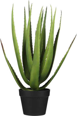 Mica Decorations Aloe Vera Kunstplant - H63 x Ø24 cm - Pot - Groen