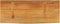 vidaXL - Tafelblad - met - natuurlijke - rand - 70x30x2,5 - cm - massief - mangohout