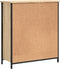 vidaXL - Dressoir - 70x30x80 - cm - bewerkt - hout - sonoma - eikenkleurig
