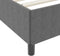 vidaXL - Bedframe - Lichtgrijs - 90x190 - cm - Corduroy - Stof