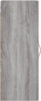 vidaXL - Wandkast - 34,5x34x90 - cm - bewerkt - hout - grijs - sonoma - eikenkleurig