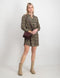 ONLY ONLCORY LS V-NECK TUNIC WVN NOOS - Korte jurk met lange mouwen - All over print - Maat L