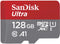 SanDisk Ultra - microSDXC 128GB - UHS-I A1 - Full HD video (SDSQUAB-128G-GN6FA)