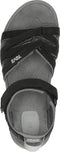 Teva W TIRRA LEATHER - Wandelsandalen - Leren bovenwerk - Zwart