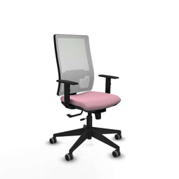 Piqueras y Crespo 1D066G0 - Bureaustoel - Verstelbare hoogte met armleuning - Roze