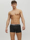 JACK&JONES ADDITIONALS SENSE TRUNKS - Boxershorts - 3-pack - Zwart (3-pack)